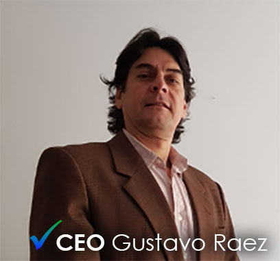 Vemos la foto de perfile del profesor de matemáticas Gustavo Raez CEO de la academia de matemáticas Mate y Ciencias donde se dictan clases de matematicas